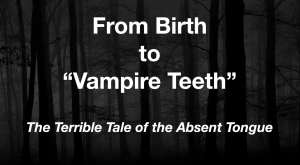 Birth To Vampire Teeth Video